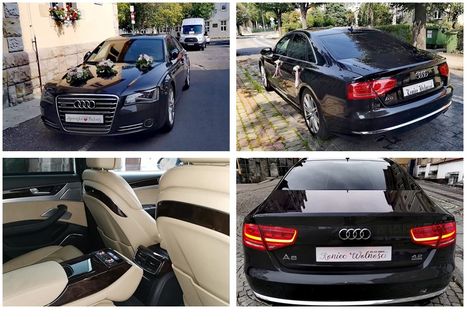 Auto na wesele Wałbrzych - Audi A8 Fresh Travel